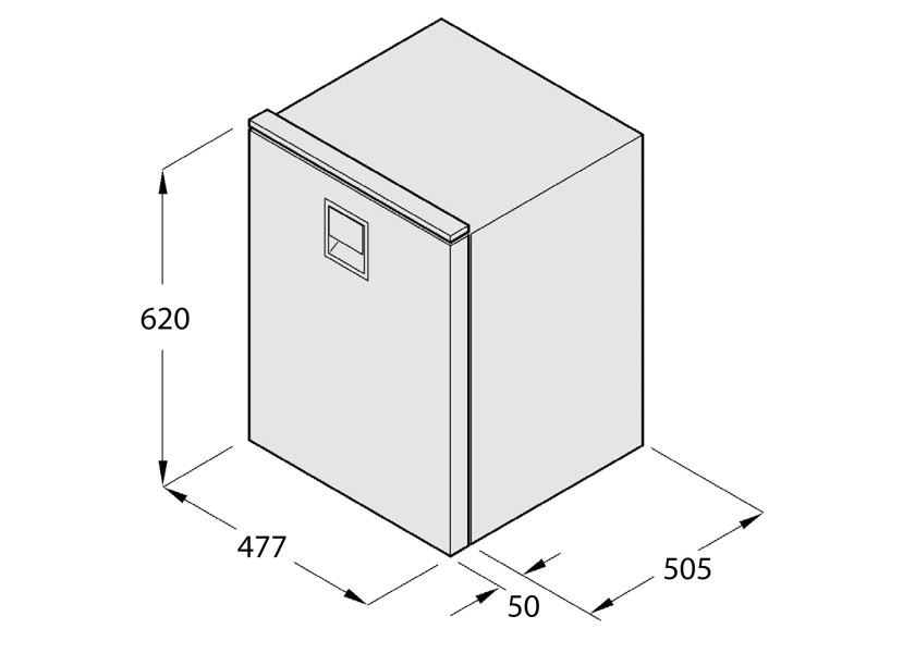 Купить ISOTHERM C085RSAAS11111AA КРУИЗ Элеганс Холодильник / 85 литров 7ft.ru в интернет магазине Семь Футов