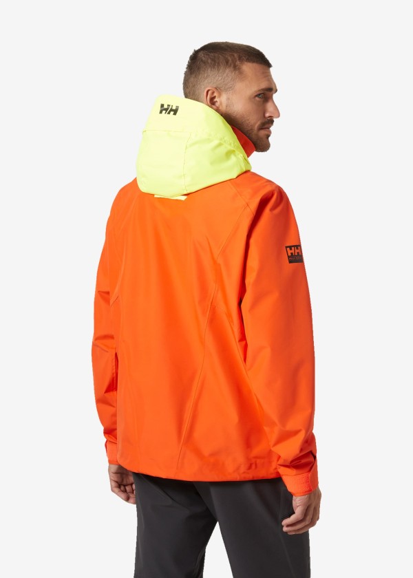 Купить HELLY HANSEN Мужская куртка для прибрежного парусного спорта CUP / оранжевый / Размер одежды: L 7ft.ru в интернет магазине Семь Футов