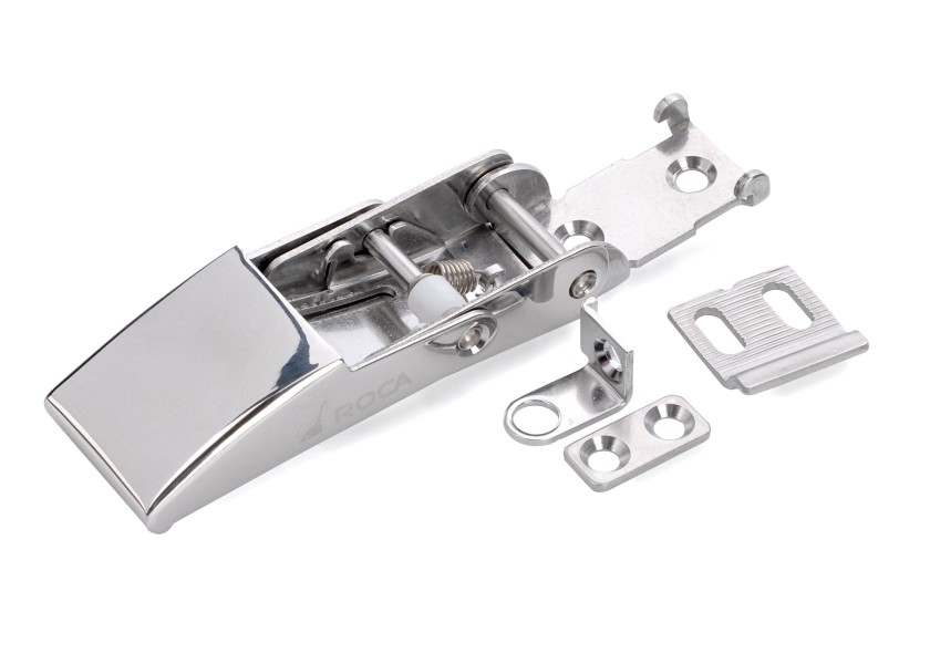 Купить Фиксатор люка из нержавеющей стали Roca Covered 405 934451 82 x 31 мм с проушиной 7ft.ru в интернет магазине Семь Футов