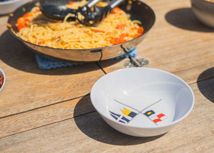 Купить Набор суповых тарелок Marine Business Regata 12007 Ø150мм 6шт из белого меламина 7ft.ru в интернет магазине Семь Футов