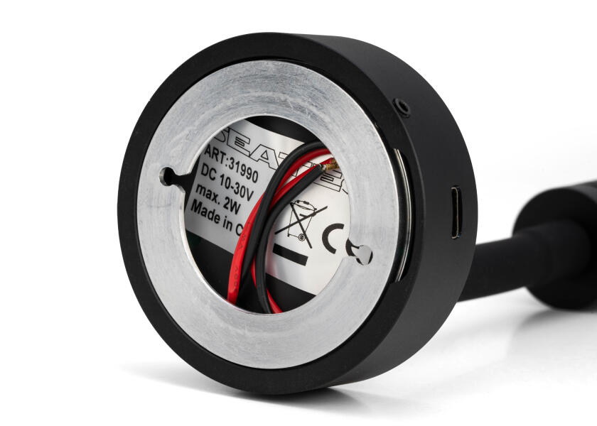 Купить SEATEC LED Reading Light with Dimmer & USB-C / black / warm white 31990-bvs 7ft.ru в интернет магазине Семь Футов