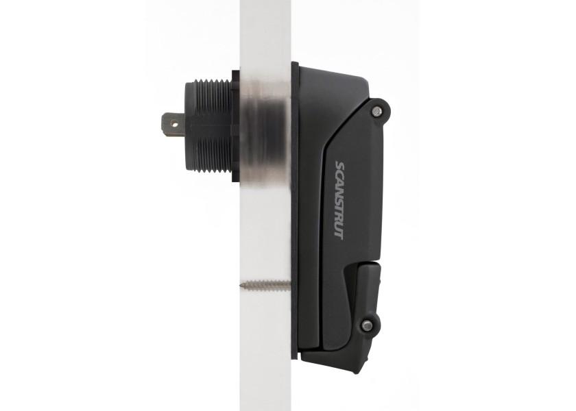 Купить Водонепроницаемый зарядный порт Scanstrut ROKK Charge Pro SC-USB-03 12–24В 36/60Вт USB-A/USB-C IPX6 Ø39х94мм быстрая зарядка PD и QC черный 7ft.ru в интернет магазине Семь Футов