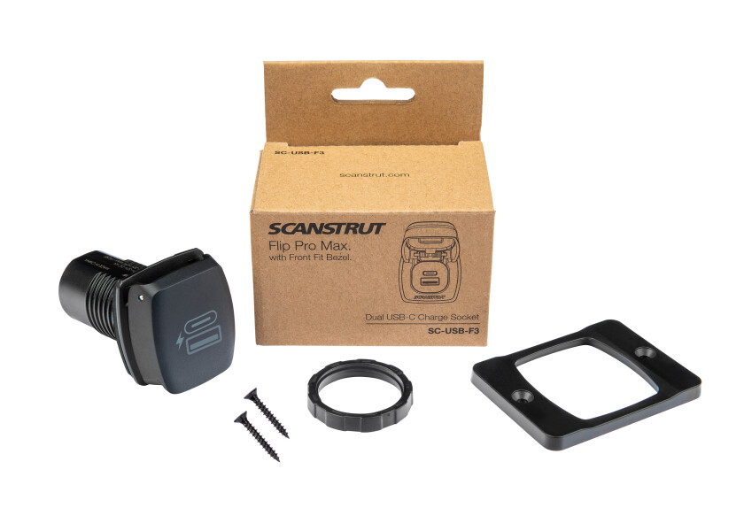 Купить Scanstrut SC-USB-F4 12/разъем Flip Pro Plus USB-A USB-C 24V  Black 7ft.ru в интернет магазине Семь Футов