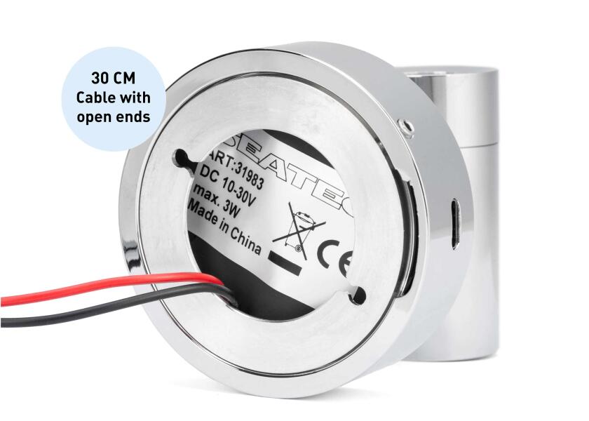 Купить SEATEC LED Reading Light with touch switch and USB-C charging port 31983-bvs 7ft.ru в интернет магазине Семь Футов