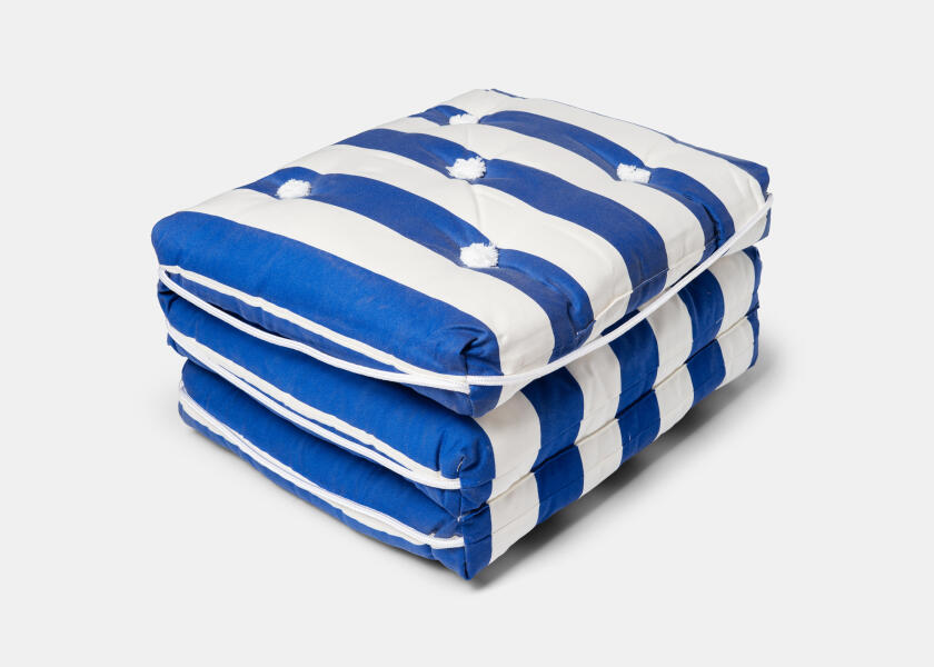 Купить Kapok Triple Cushion / royal blue / wide stripes 57367-bvs 7ft.ru в интернет магазине Семь Футов