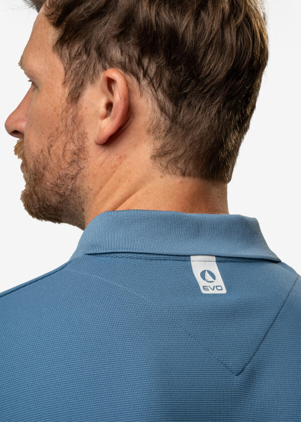 Купить MUSTO 84220_548-XL Мужская рубашка-поло Crew Pro Lite / грозовое облако / Размер одежды: XL 7ft.ru в интернет магазине Семь Футов
