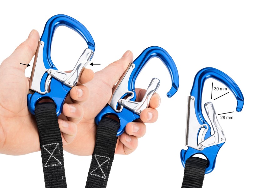Купить VELERIA SAN GIORGIO Lifeline / 3 carabiners 31203-bvs 7ft.ru в интернет магазине Семь Футов
