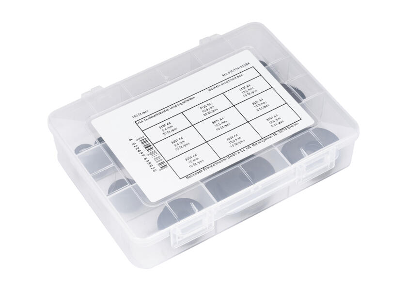 Купить V4A Assortment Box / washers / 8.4-13.0 mm / 100-piece 32098-bvs 7ft.ru в интернет магазине Семь Футов