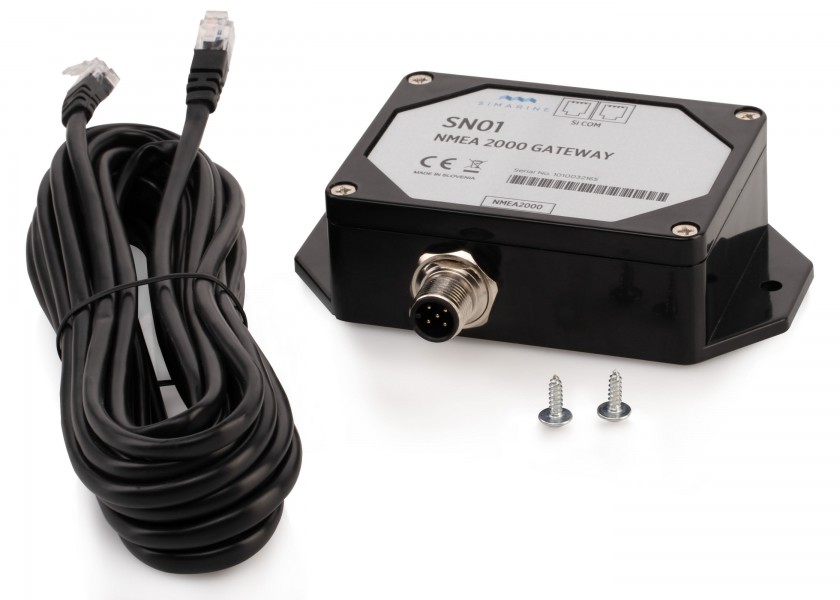 Купить Цифровой модуль Simarine SN01 NMEA2000 6-35В 111x77x32мм с кабелем 5м 7ft.ru в интернет магазине Семь Футов