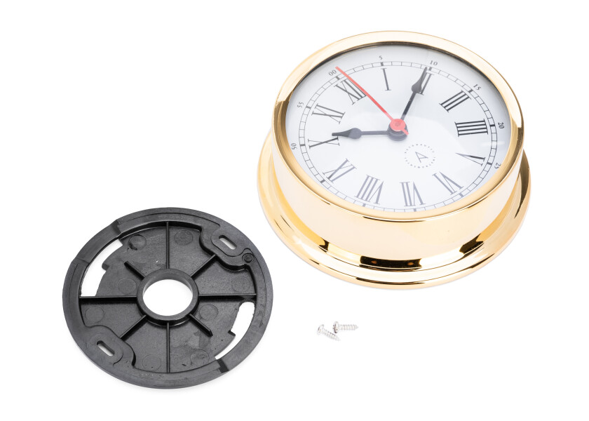 Купить AUTONAUTIC PACIFIC 120 Quartz Clock / Roman numerals / gold-plated 50284-bvs 7ft.ru в интернет магазине Семь Футов