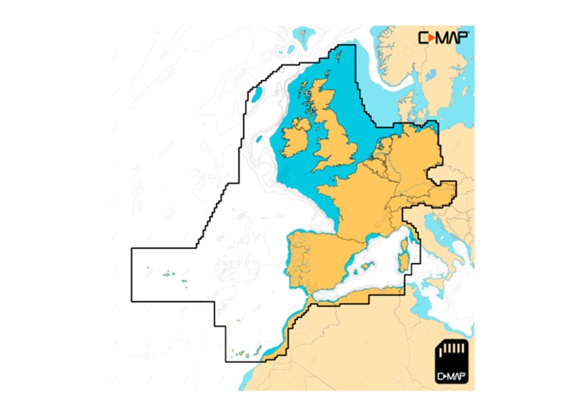 Купить ОТКРОЙТЕ ДЛЯ СЕБЯ X — очень большой / Описание: C-MAP Discover X Северная/Центральная Европа 7ft.ru в интернет магазине Семь Футов