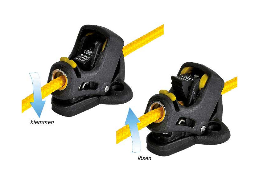 Купить Стопор кулачковый одинарный Spinlock PXR0206/T для тросов Ø2-6мм до 140кг с креплениями через проушины 7ft.ru в интернет магазине Семь Футов