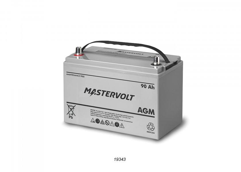 Купить Судовой необслуживаемый аккумулятор Mastervolt AGM 12/90 62000900 12 В 90 Ач 360/570 А 330 x 173 x 220 мм 7ft.ru в интернет магазине Семь Футов