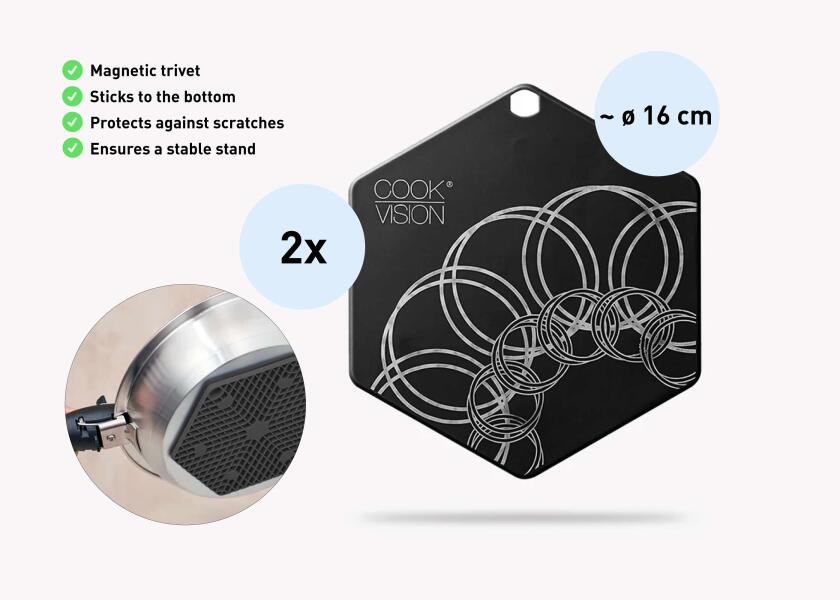 Купить COOKVISION 6161302 NESTO Стартовый набор / 13 предм. / Кастрюли и сковороды 7ft.ru в интернет магазине Семь Футов