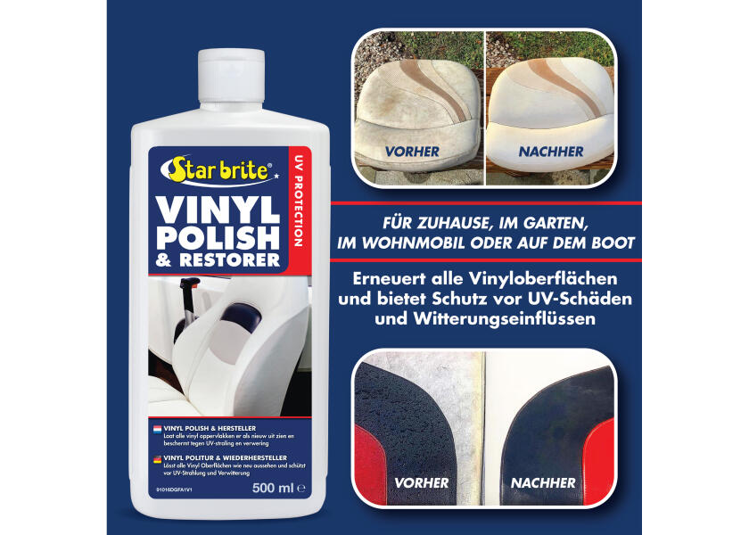 Купить STAR BRITE Vinyl Polish and Restorer 61137-bvs 7ft.ru в интернет магазине Семь Футов