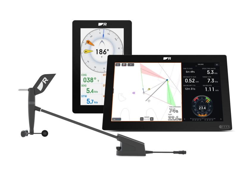 Купить Raymarine E70670 флюгер RSW Wired Smart Wind 30 m  Black 7ft.ru в интернет магазине Семь Футов