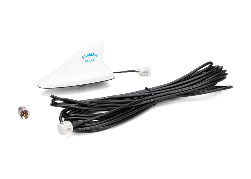 Купить GLOMEX RA130 Антенна MAKO VHF / белая / вкл. кабель 8 м 30985-bvs 7ft.ru в интернет магазине Семь Футов