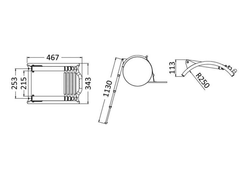 Купить Stainless Steel Bathing Ladder for Inflatable Boats / telescopic 31550-bvs 7ft.ru в интернет магазине Семь Футов