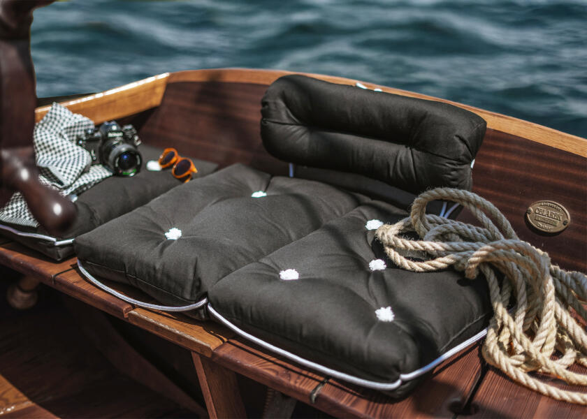 Купить Kapok Double Cushion / black 57363-bvs 7ft.ru в интернет магазине Семь Футов