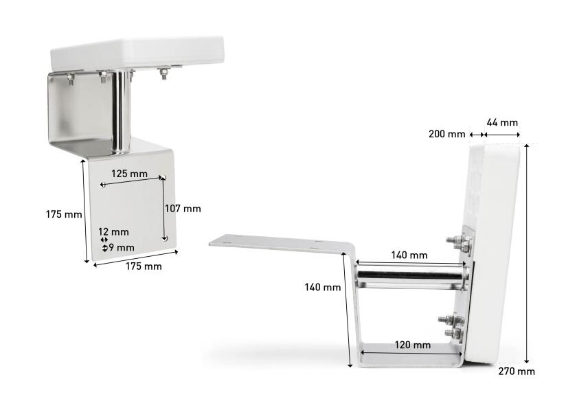 Купить Outboard Mount for Bathing Platforms / lowered mounting 35309-bvs 7ft.ru в интернет магазине Семь Футов