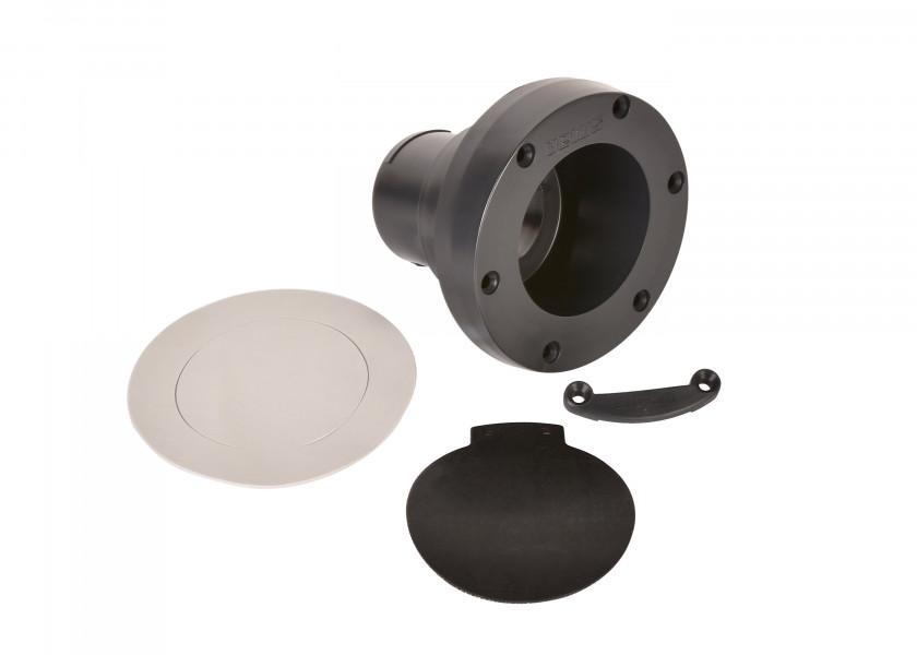 Купить Транцевый выхлопной патрубок Vetus TRC40PV Ø88x75мм вырез Ø52мм для шланга Ø40мм пластиковый с обратным клапаном 7ft.ru в интернет магазине Семь Футов