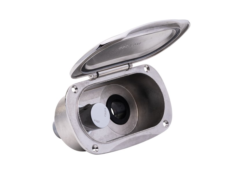 Купить Палубный душ KEJI из нержавеющей стали со смесителем / шланг из нержавеющей стали длиной 2,5 м 30277-bvs 7ft.ru в интернет магазине Семь Футов