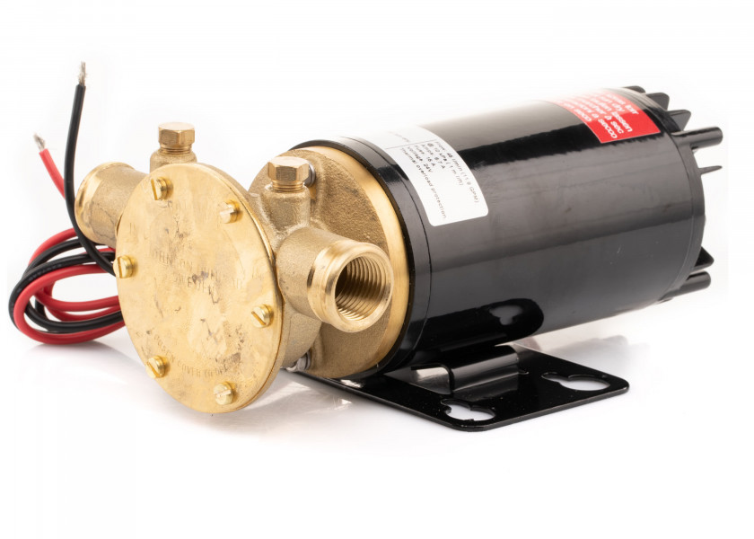 Купить Помпа импеллерная самовсасывающая Johnson Pump F4B-19 10-24689-01 12В 220Вт 48л/мин 202х120х190мм 7ft.ru в интернет магазине Семь Футов