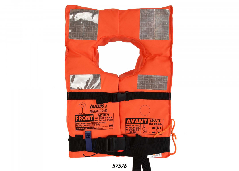 Купить Пенопластовый спасательный жилет LALIZAS Advanced 70178 SOLAS кодекс LSA 2010 43+ кг объём груди до 175 см 7ft.ru в интернет магазине Семь Футов