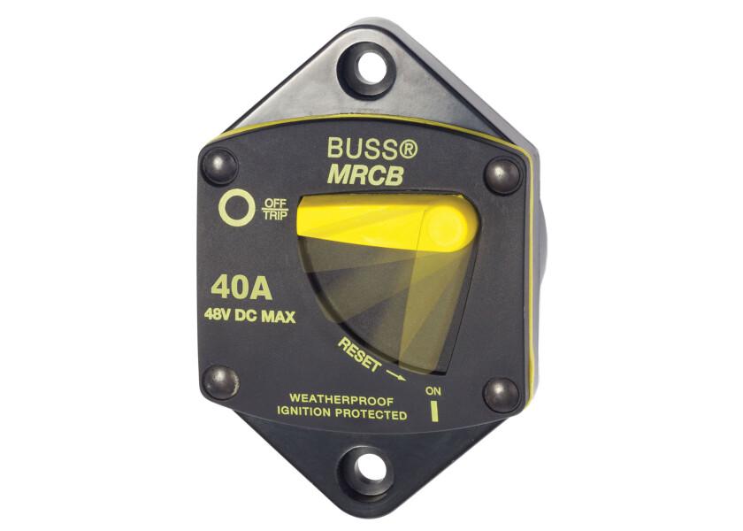 Купить Автоматический выключатель Blue Sea 187-Series 7038 48В 40А IP66 врезного монтажа 7ft.ru в интернет магазине Семь Футов