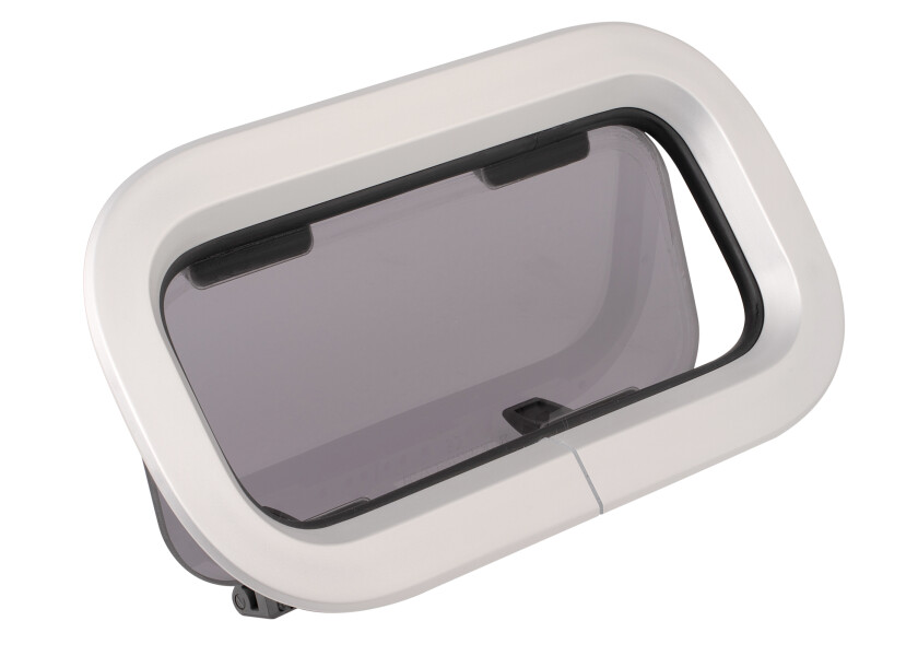 Купить Иллюминатор открывающийся Lewmar Standard Portlight 393120200 191x367x4 мм размер 1 с отделкой из белого АБС-пластика 7ft.ru в интернет магазине Семь Футов