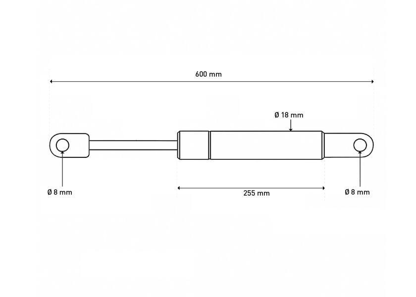 Купить Gas Springs 33305-bvs 7ft.ru в интернет магазине Семь Футов