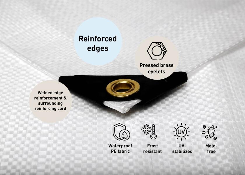 Купить Сверхпрочный брезент 300 г/м² / Длина: 9 м; Ширина: 5 м 33091-bvs 7ft.ru в интернет магазине Семь Футов