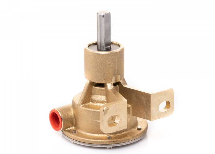Купить Насос охлаждения судового двигателя Johnson Pump 10-24570-01 с опорным рабочим колесом F4B-8 под шланг 3/8" в корпусе из бронзы 7ft.ru в интернет магазине Семь Футов