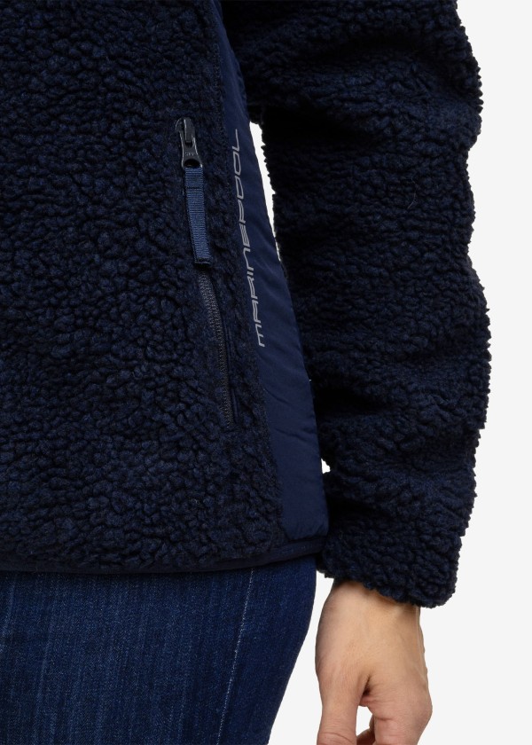 Купить MARINEPOOL 5004594-NAVY-M Женская флисовая куртка Teddy COSMO / темно-синий / Размер одежды: М 7ft.ru в интернет магазине Семь Футов