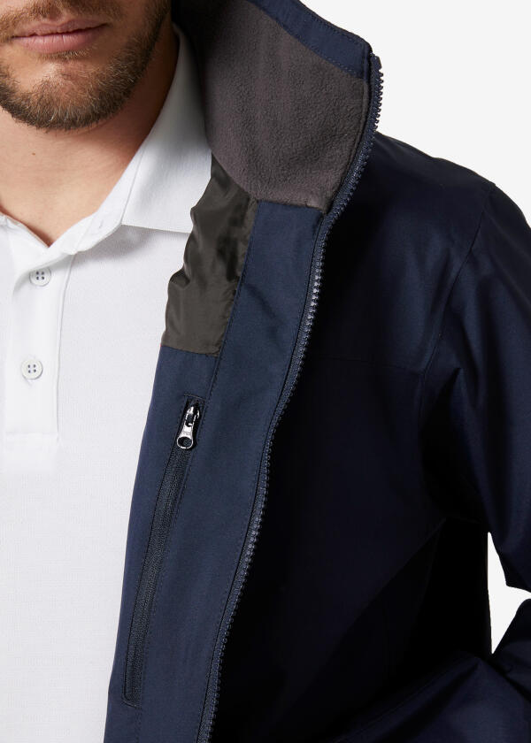 Купить Helly hansen 34443_597-xl Куртка Crew Hooded 2.0 Navy 30x25x10 7ft.ru в интернет магазине Семь Футов