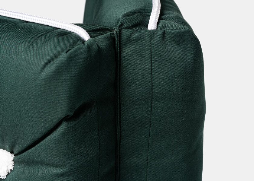 Купить Двойная подушка Kapok / темно-зеленый 57289-bvs 7ft.ru в интернет магазине Семь Футов