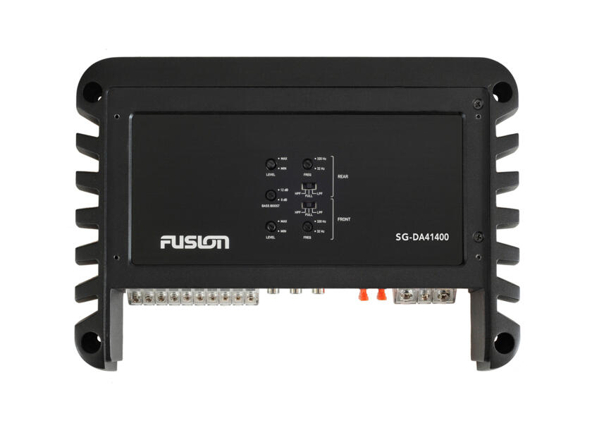 Купить Морской усилитель Fusion Signature SG-DA41400 010-01969-00 300x210x50мм 12В 1400Вт четырёхканальный класс D 80А 10Гц-50кГц предохранитель ATC 2x40A 7ft.ru в интернет магазине Семь Футов