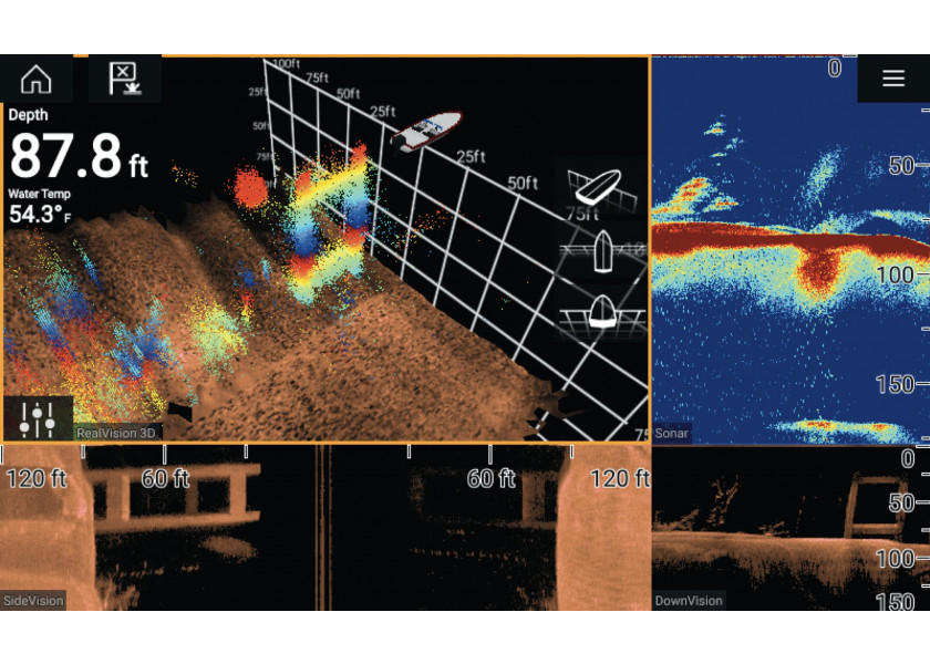 Купить Raymarine A80470 RV-300 RealVision 3D Plastic Thru-Hull 0º Черный 7ft.ru в интернет магазине Семь Футов