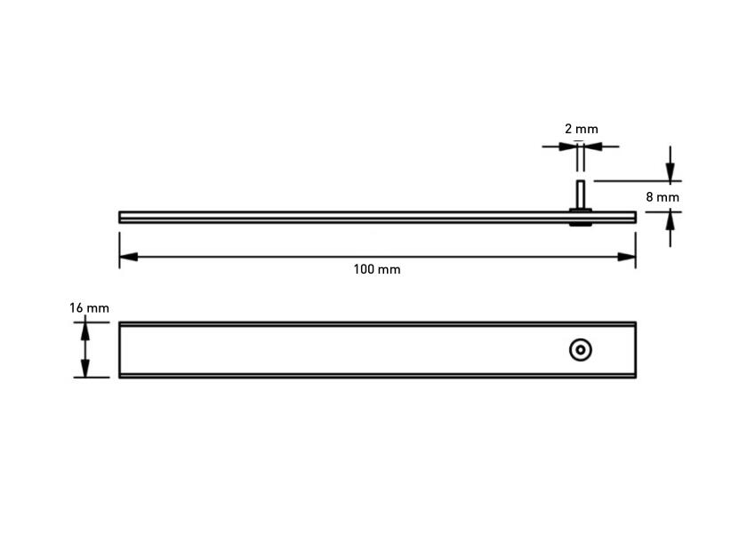 Купить Стопор талрепа чёрный Blue Wave 2 мм VP1020P4 7ft.ru в интернет магазине Семь Футов