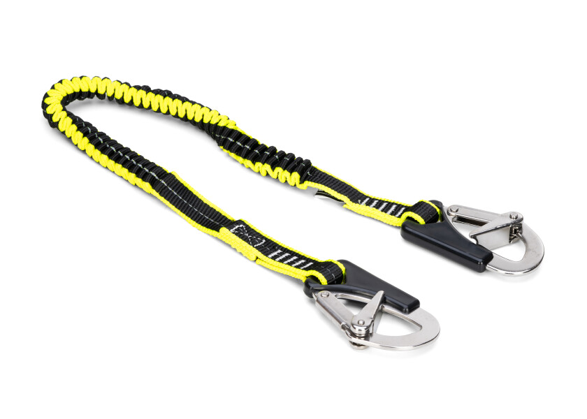 Купить Эластичная страховочная стропа Plastimo 66840 1.5 м с двумя карабинами из нержавеющей стали черная 7ft.ru в интернет магазине Семь Футов