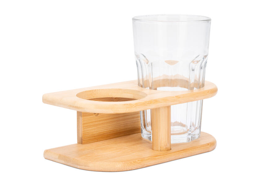 Купить Бамбуковый держатель для 2 стаканов Plastimo 5998702 190x50x100мм 7ft.ru в интернет магазине Семь Футов