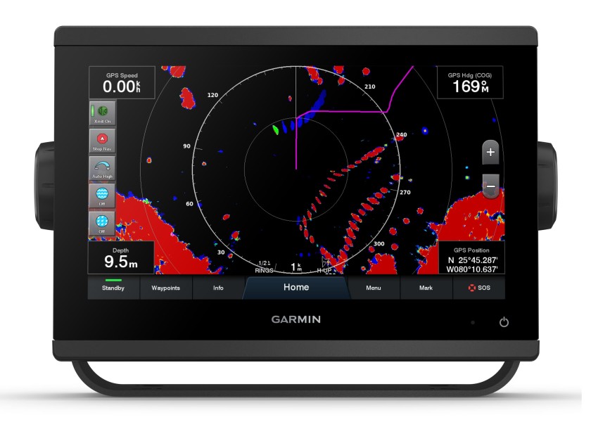 Купить Garmin 010-02366-02 GPSMAP 923xsv 9´´ Картплоттер/сонар с ClearVü/SideVü и традиционным сонаром CHIRP Базовая карта мира Черный Black 7ft.ru в интернет магазине Семь Футов