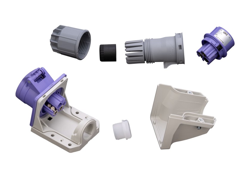 Купить Разъем CEE для поверхностного монтажа / 32 А / 2-контактный 7ft.ru в интернет магазине Семь Футов