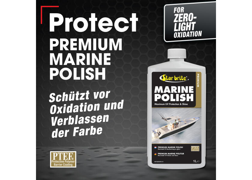 Купить STAR BRITE 85716GF Премиальная морская полироль с PTEF / Содержимое: 500 мл. 7ft.ru в интернет магазине Семь Футов