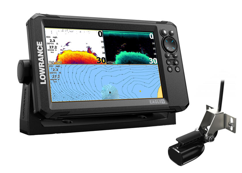 Купить Lowrance 000-16124-001 Eagle 9 50/200 HDI зонд  Black 7ft.ru в интернет магазине Семь Футов
