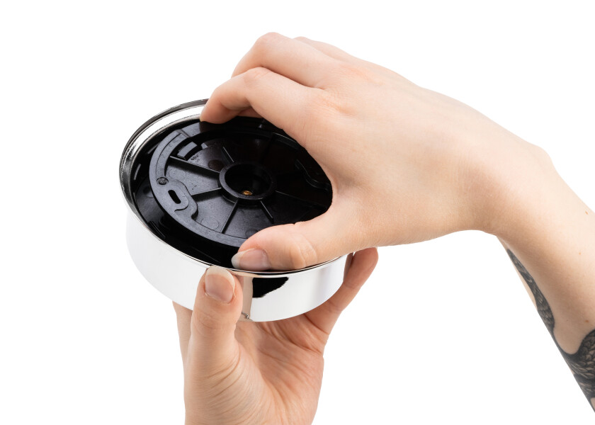 Купить Барометр Autonautic instrumental Pacific B120C 120x35мм из хромированной латуни 7ft.ru в интернет магазине Семь Футов