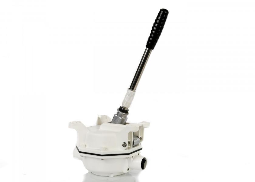 Купить Помпа фекальная ручная Whale Sanitation Mk5 BP0535 56л/мин под шланг Ø38мм крепится на переборку или на палубу 7ft.ru в интернет магазине Семь Футов