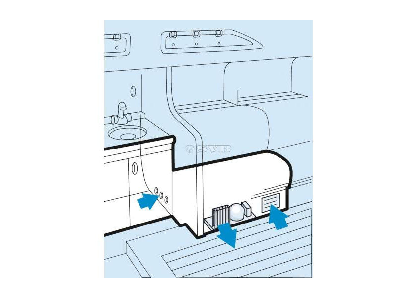 Купить Холодильная установка Dometic ColdMachine CU 94 9105306600 386 x 155 x 130 мм 400 л горизонтальная конструкция 7ft.ru в интернет магазине Семь Футов
