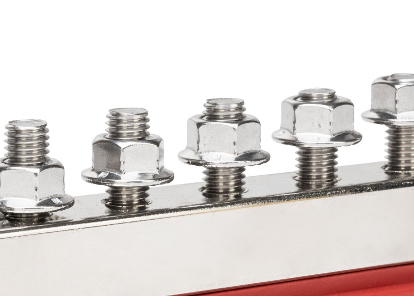 Купить SEATEC Busbar / 6x M10 / red 30991-bvs 7ft.ru в интернет магазине Семь Футов