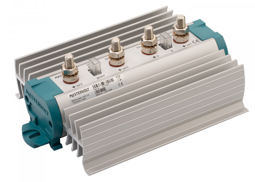 Купить Электронный аккумуляторный разделитель/изолятор Mastervolt Battery Mate 1603 IG 83116035 12/24 В 120/160 А 207 x 140 x 80 мм 3 разъема 7ft.ru в интернет магазине Семь Футов